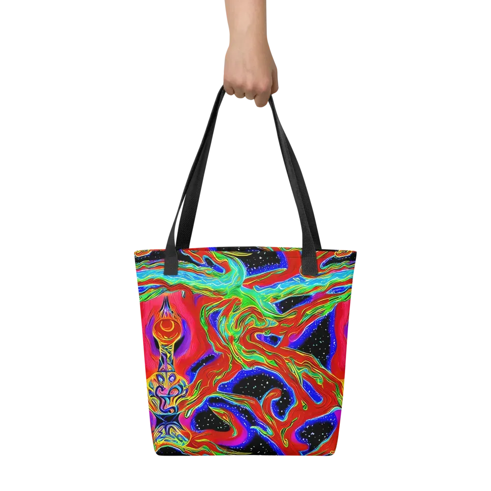 Galactic Torrent on Tote Bag — Front