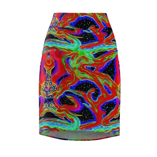 Galactic Torrent on a Pencil Skirt