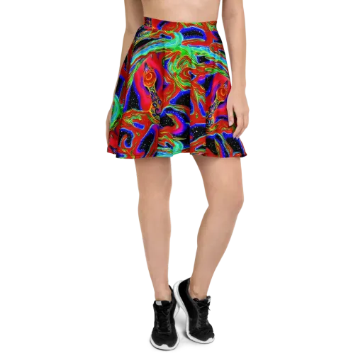 Galactic Torrent on a Skater Skirt