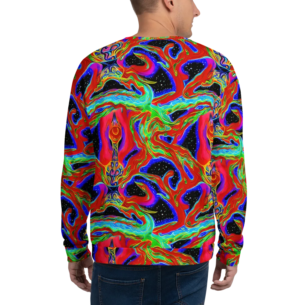Galactic Torrent on Sweatshirt — Back