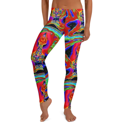 Galactic Torrent on a Leggings