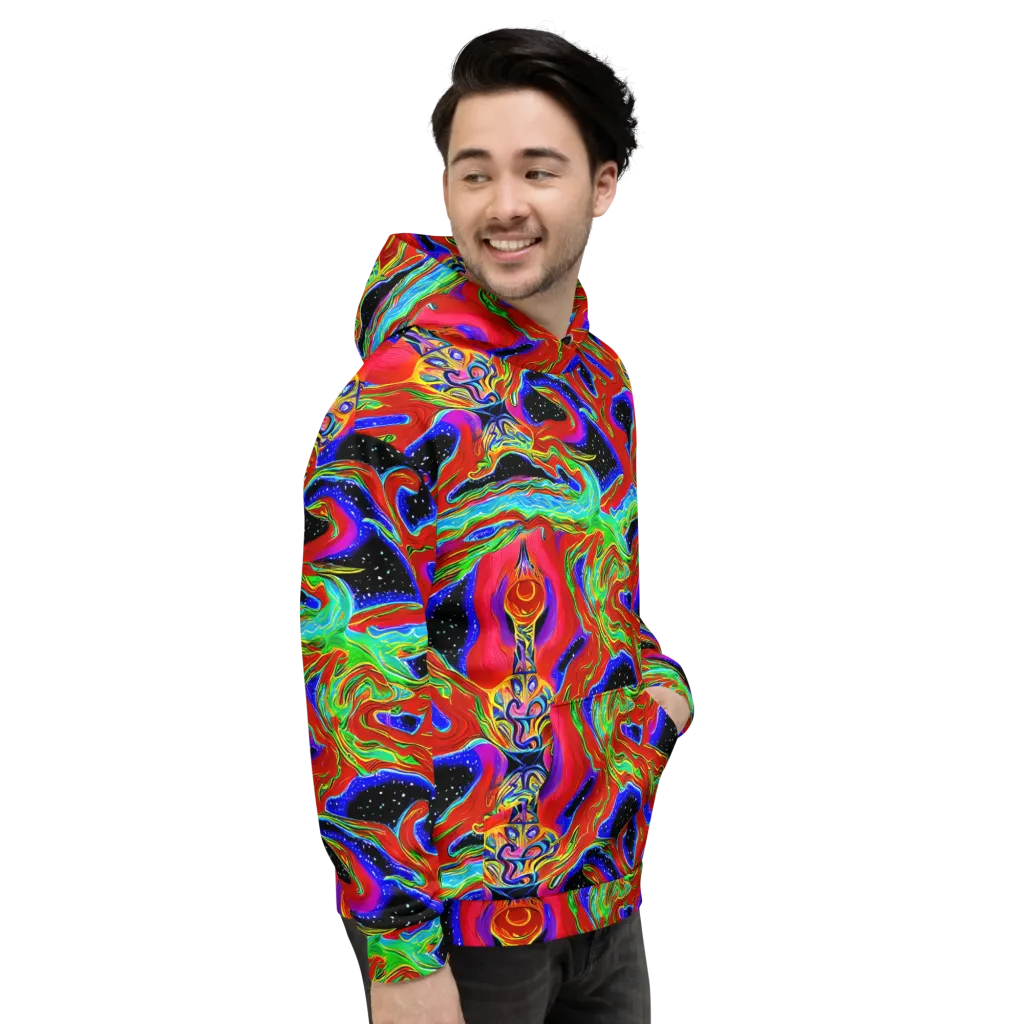 Galactic Torrent on Hoodie — Right