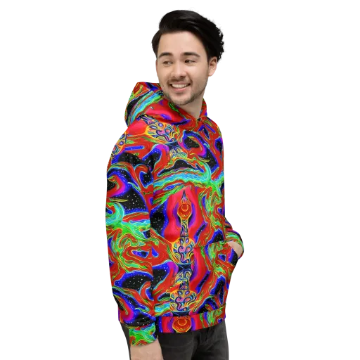 Galactic Torrent on a Hoodie