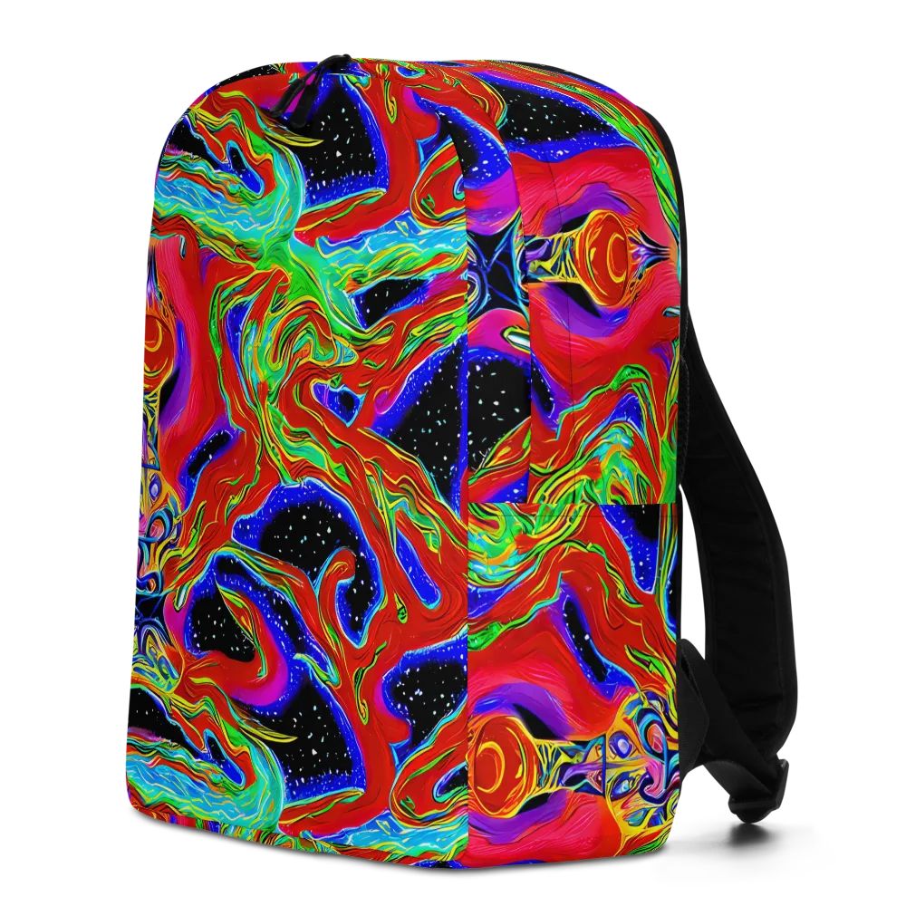 Galactic Torrent on Minimalist Backpack — Left