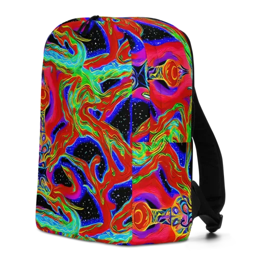 Galactic Torrent on a Minimalist Backpack