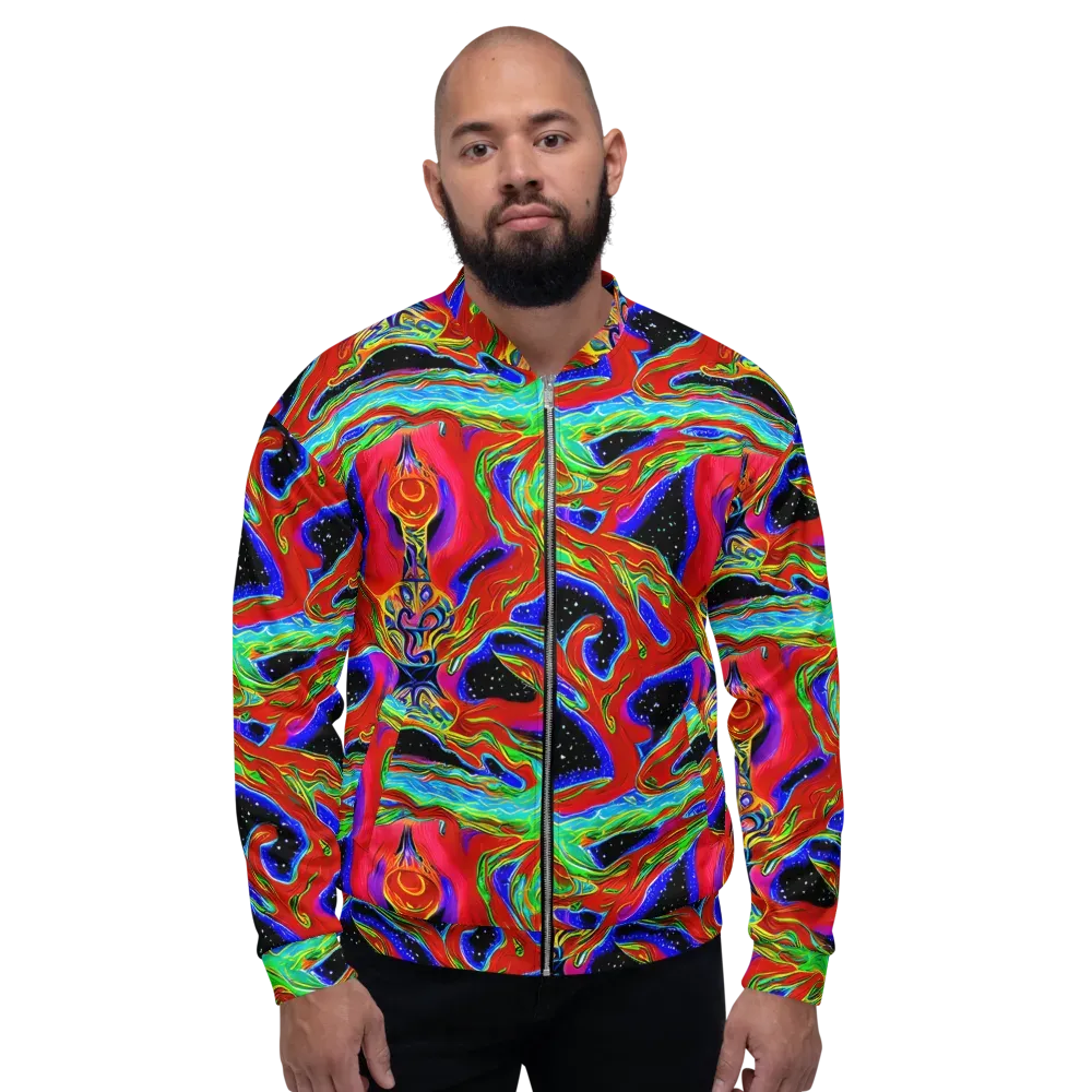 Galactic Torrent on Bomber Jacket — Front