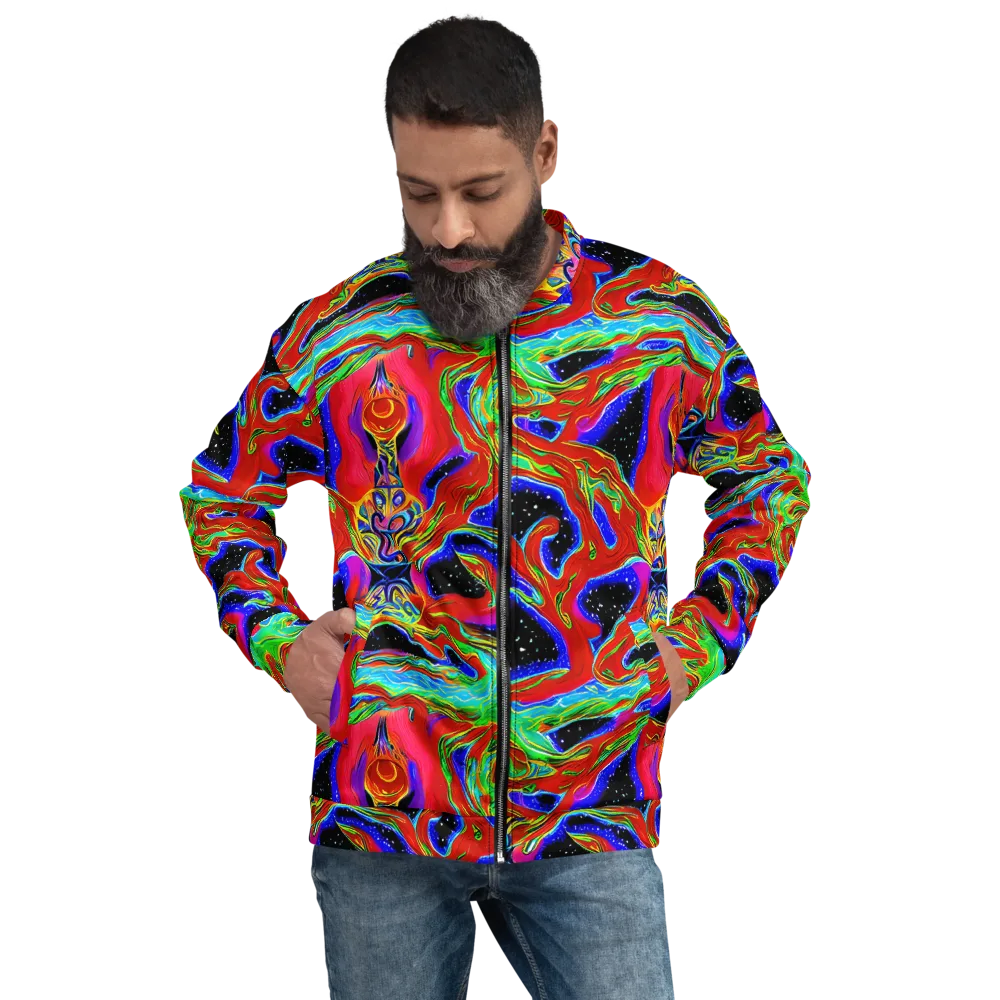 Galactic Torrent on Bomber Jacket — Front