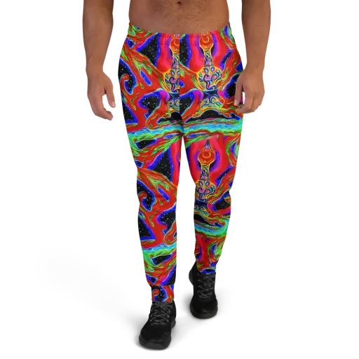 Galactic Torrent on a Men's Joggers