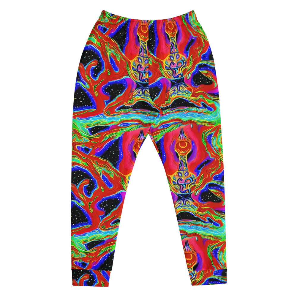 Galactic Torrent on Men's Joggers — Front