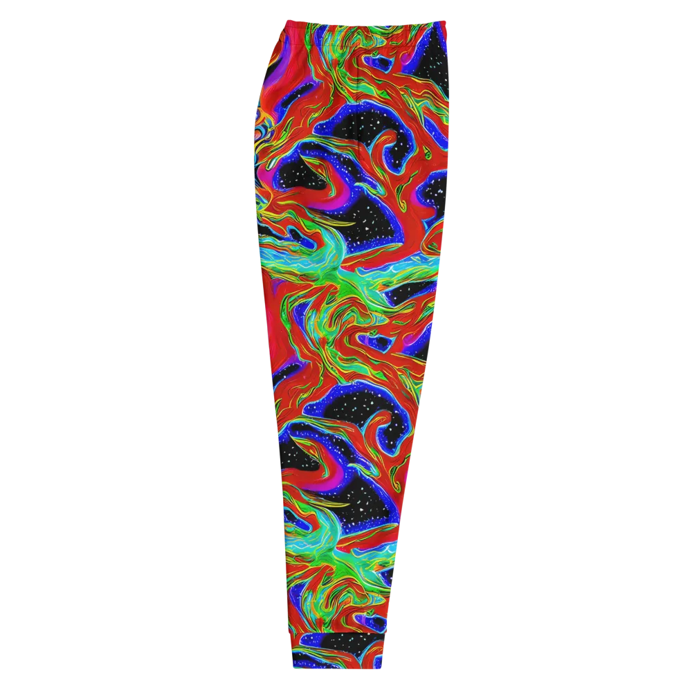 Galactic Torrent on Men's Joggers — Right