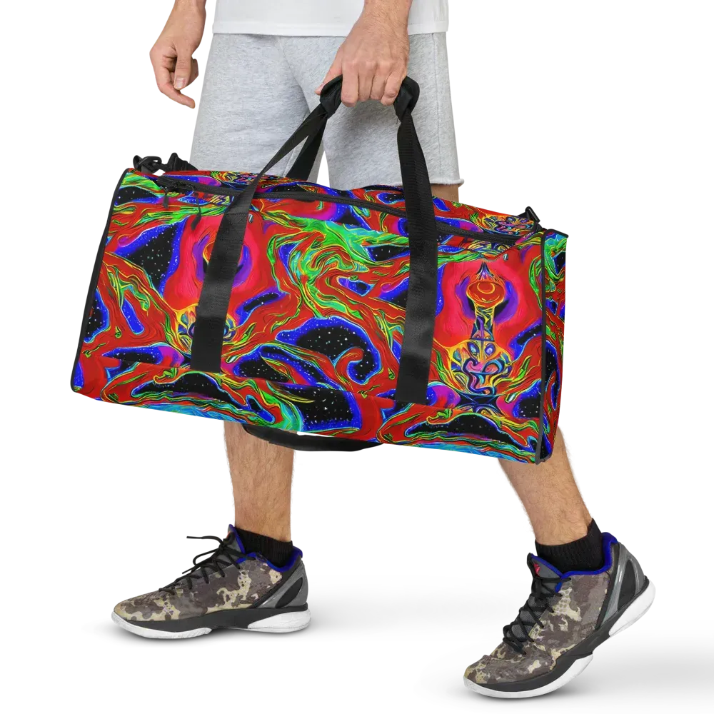 Galactic Torrent on Duffle Bag — Front