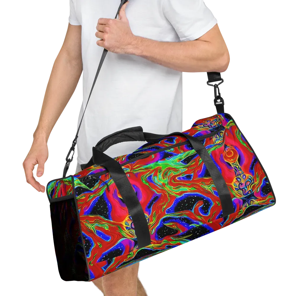 Galactic Torrent on Duffle Bag — Right Front