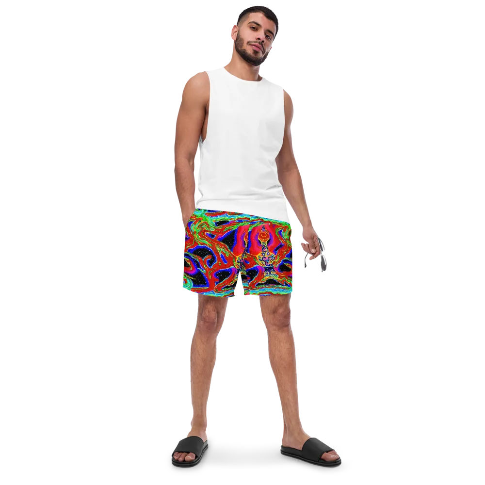 Galactic Torrent on Swim Trunks — Front