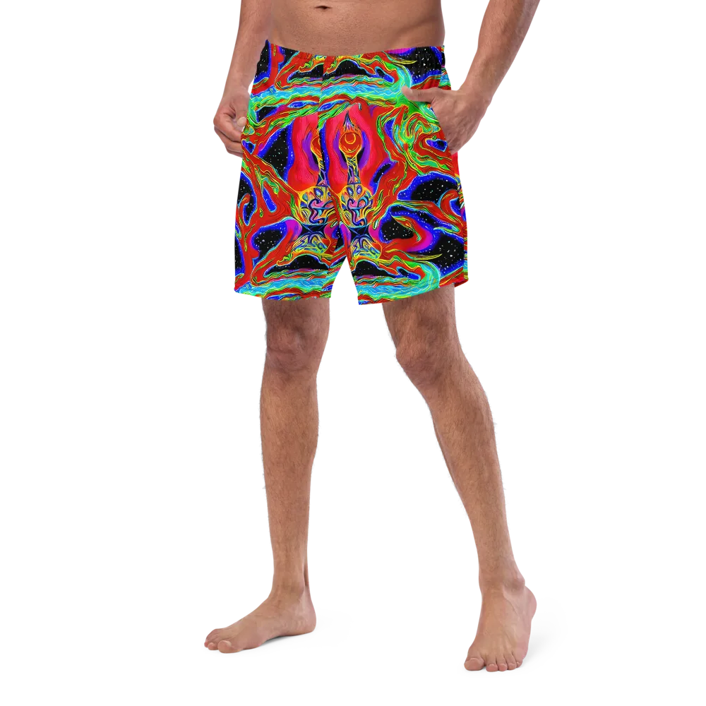 Galactic Torrent on Swim Trunks — Left Front