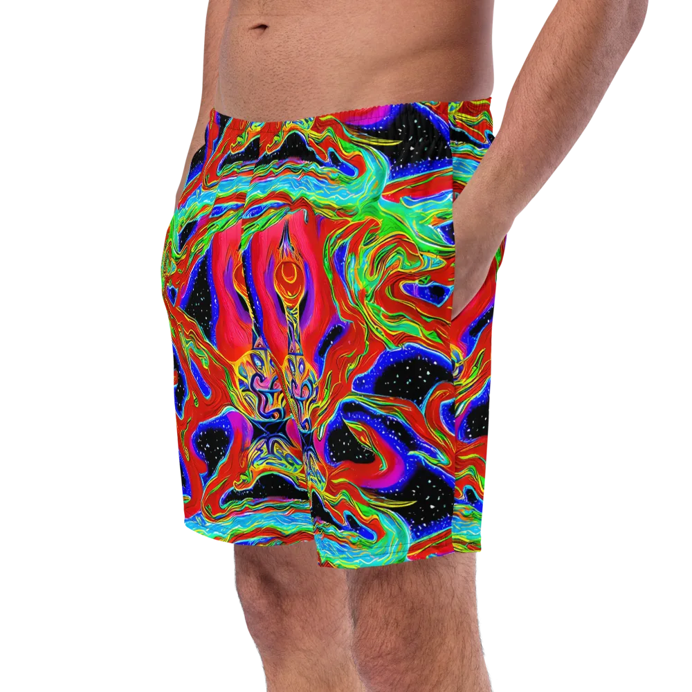 Galactic Torrent on Swim Trunks — Left Front