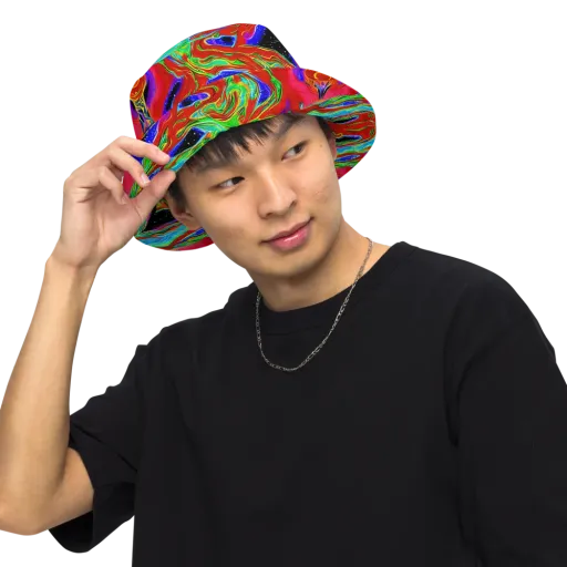 Galactic Torrent on a Reversible Bucket Hat