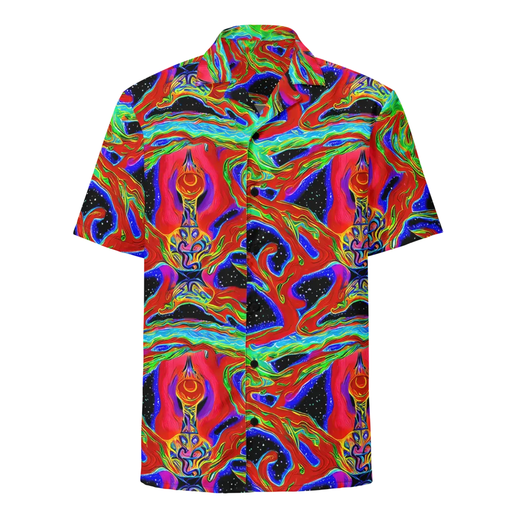 Galactic Torrent on Button Shirt — Front