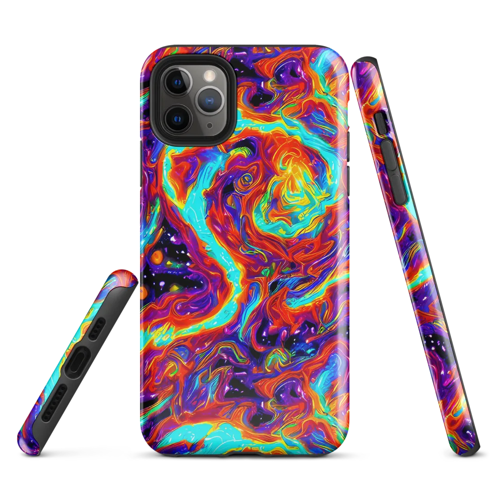 Spectrum On Fire on Tough Case for iPhone® — Front
