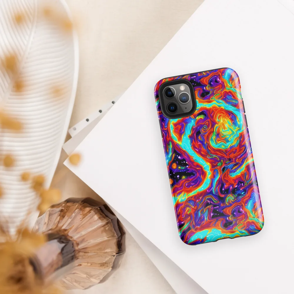 Spectrum On Fire on Tough Case for iPhone® — Front