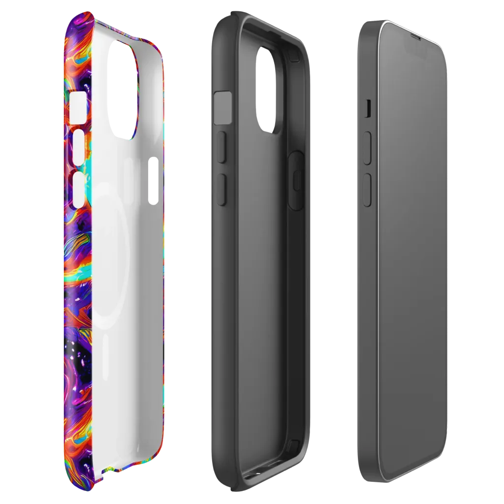 Spectrum On Fire on MagSafe Tough Case for iPhone® — Front