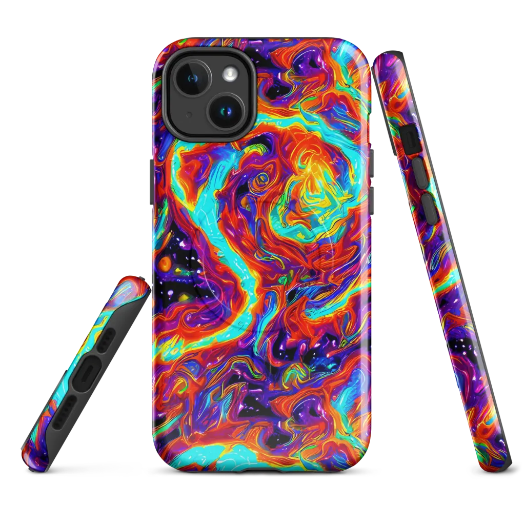 Spectrum On Fire on MagSafe Tough Case for iPhone® — Front