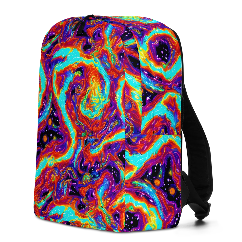 Spectrum On Fire on Minimalist Backpack — Left