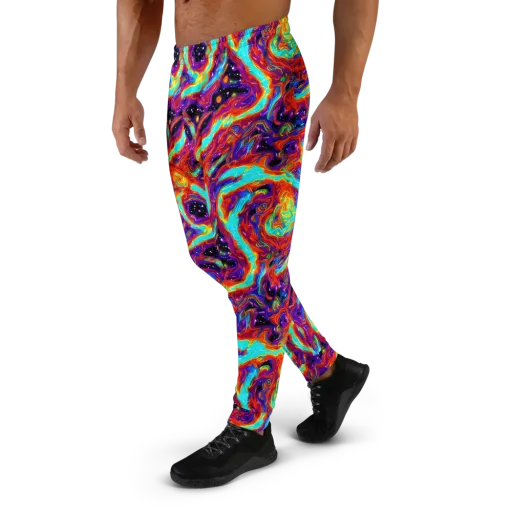 Spectrum On Fire on a Men's Joggers