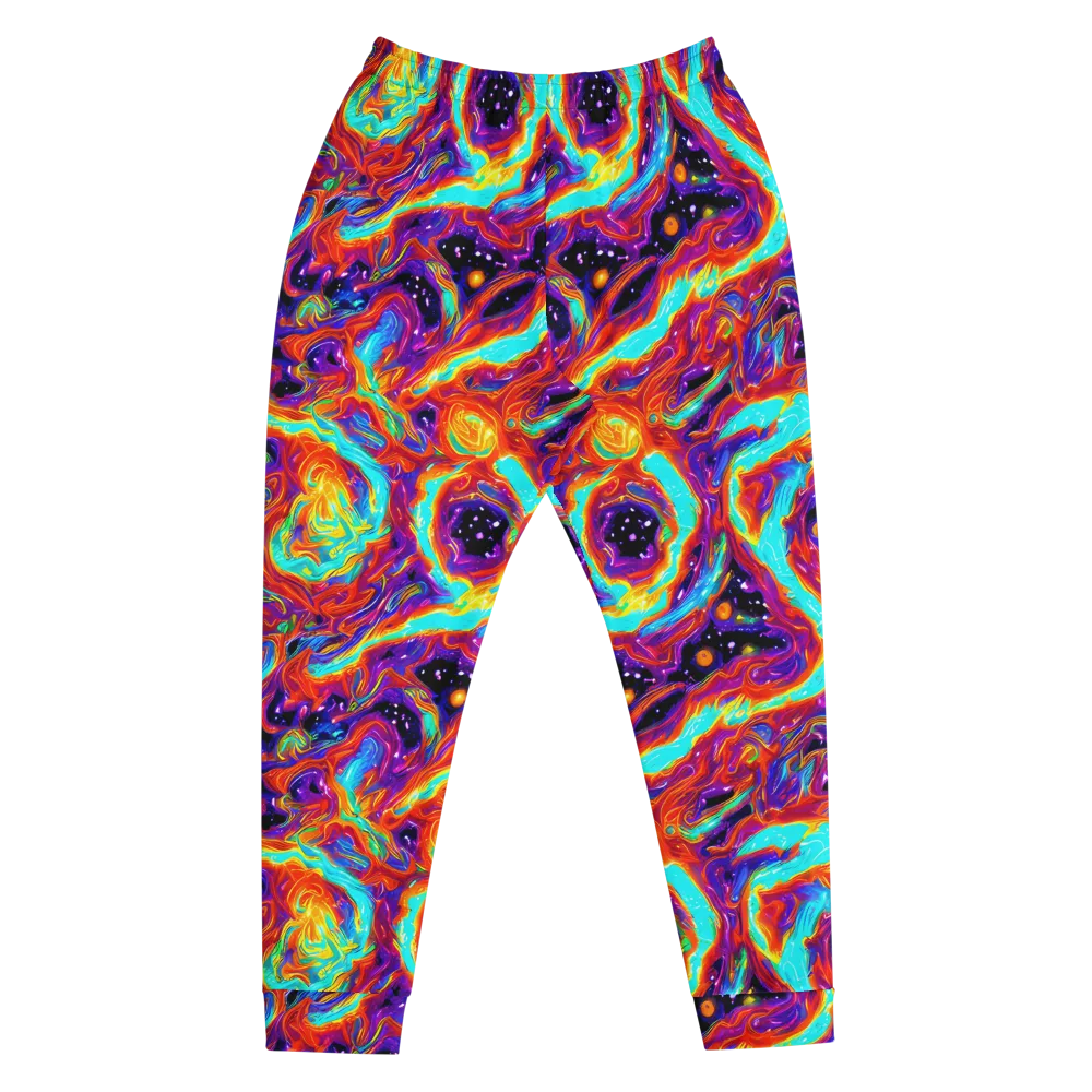 Spectrum On Fire on Men's Joggers — Front
