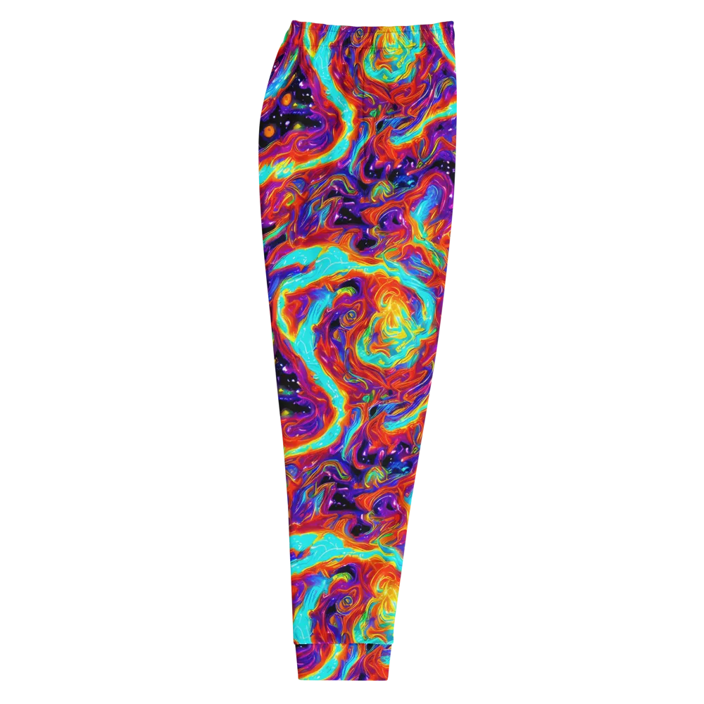Spectrum On Fire on Men's Joggers — Right