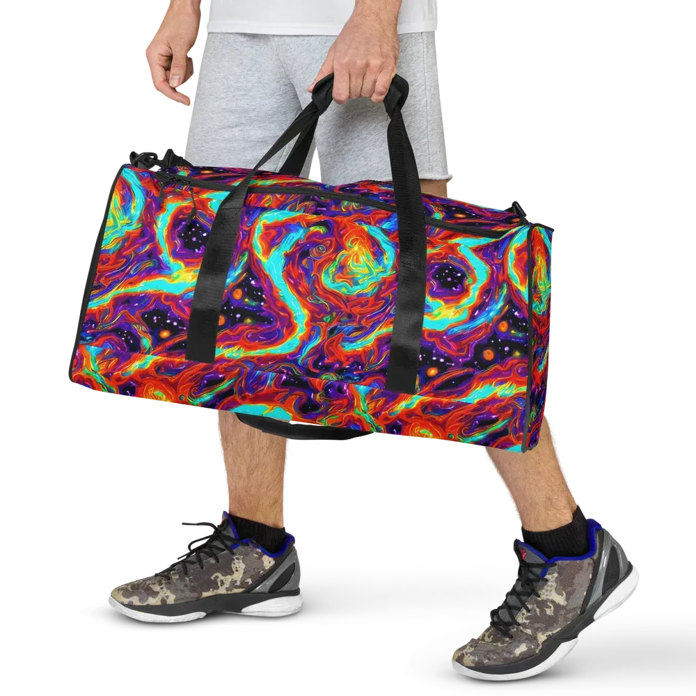 Spectrum On Fire on Duffle Bag — Front