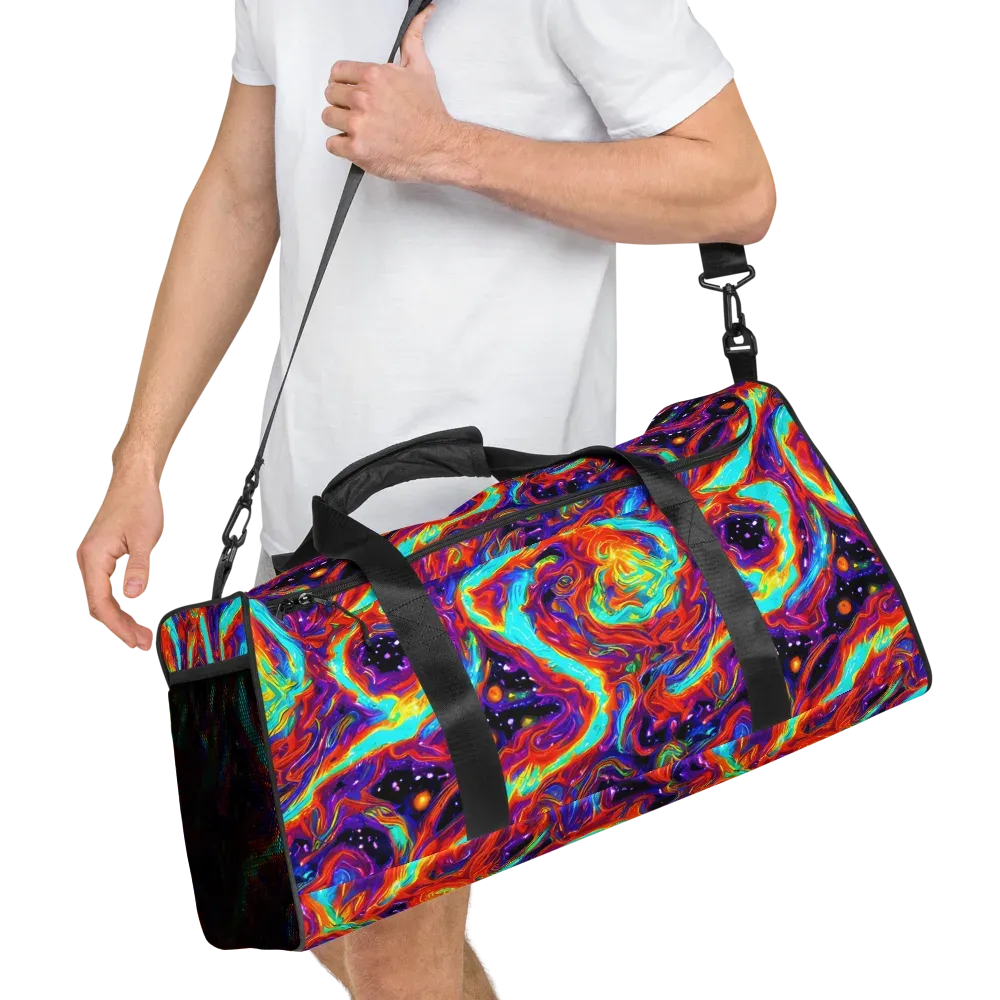 Spectrum On Fire on Duffle Bag — Right Front