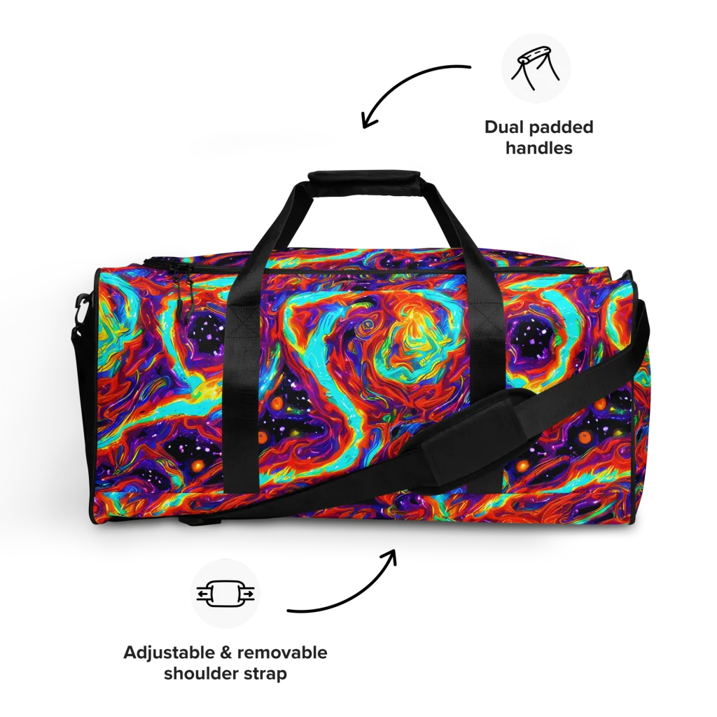 Spectrum On Fire on Duffle Bag — Front