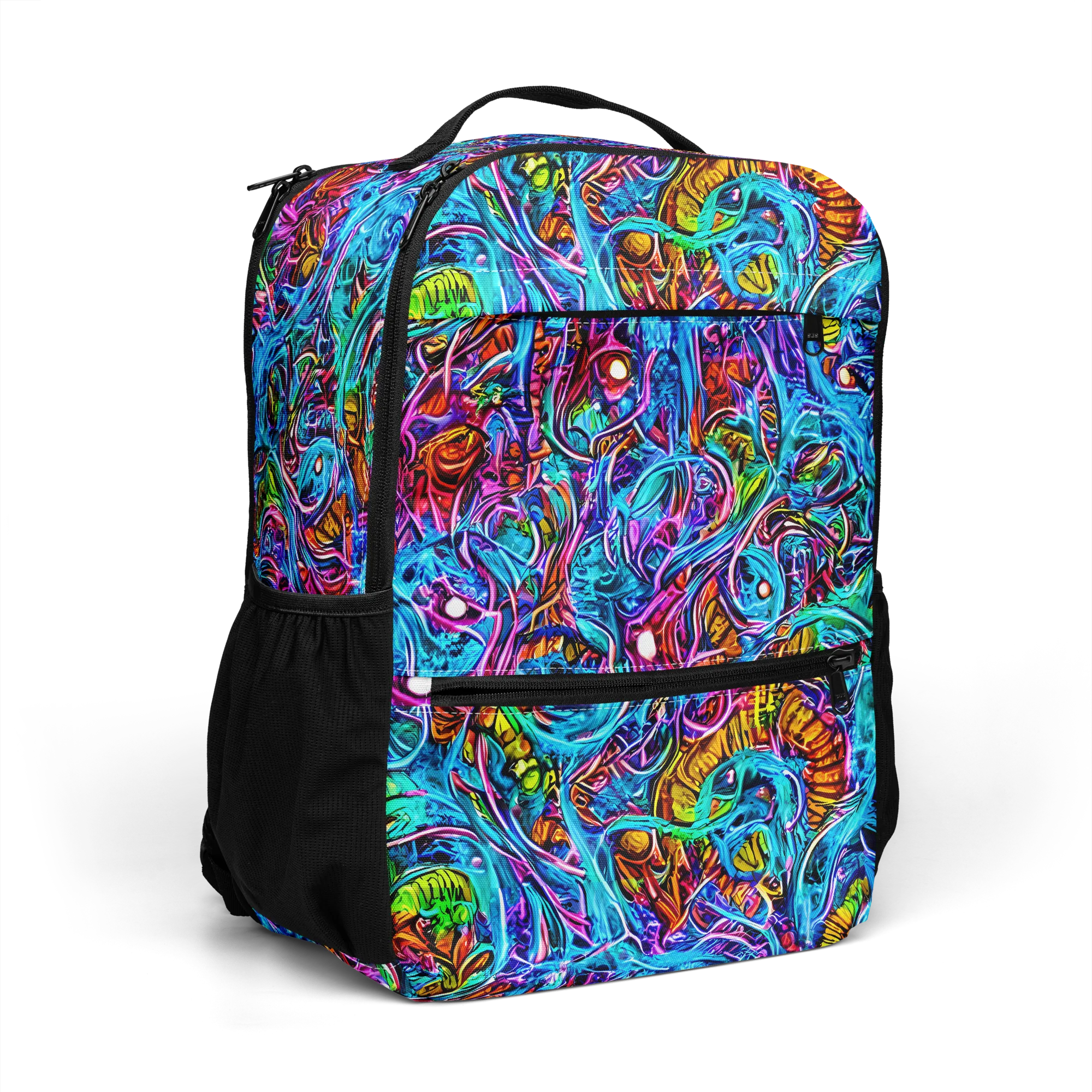 Synthetic Ocean on Utility Backpack — Right Front