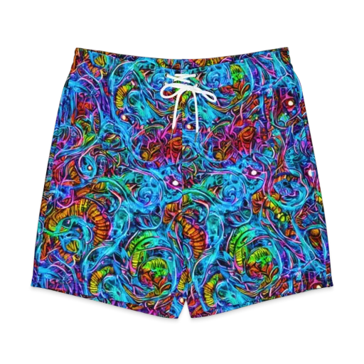 Synthetic Ocean on a Men's Board Shorts