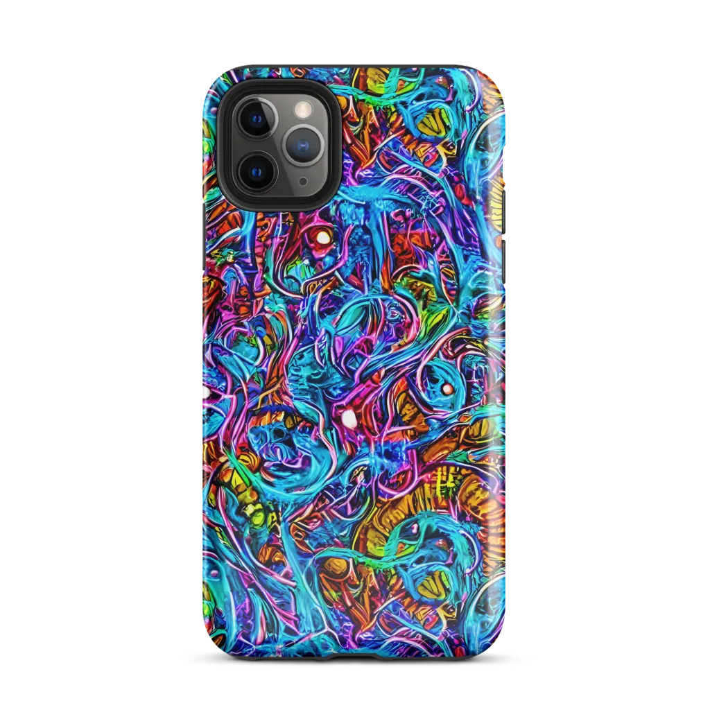 Synthetic Ocean on Tough Case for iPhone® — Front