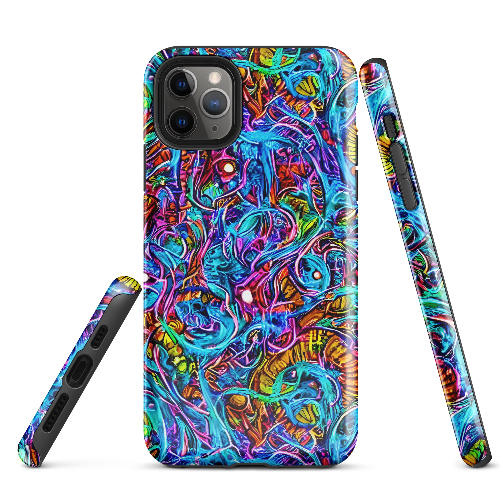 Synthetic Ocean on Tough Case for iPhone® — Front