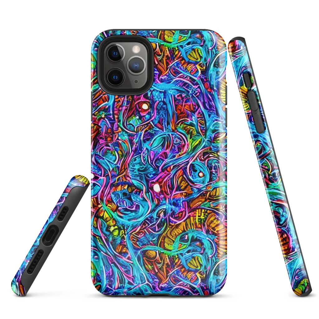 Synthetic Ocean on Tough Case for iPhone® — Front