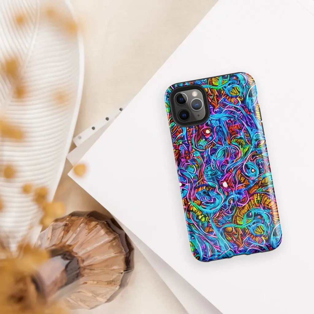 Synthetic Ocean on Tough Case for iPhone® — Front