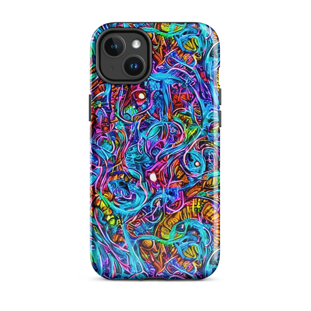 Synthetic Ocean on MagSafe Tough Case for iPhone® — Front