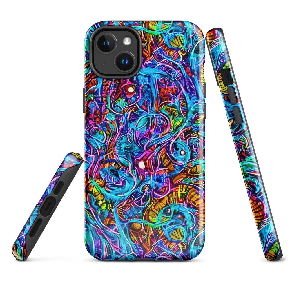 Synthetic Ocean on MagSafe Tough Case for iPhone® — Front