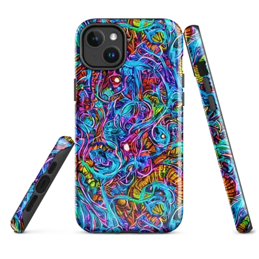 Synthetic Ocean on a MagSafe Tough Case for iPhone®