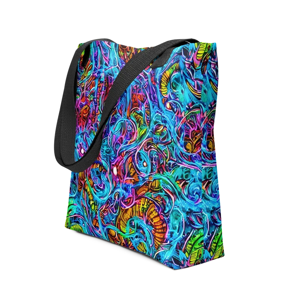 Synthetic Ocean on Tote Bag — Front