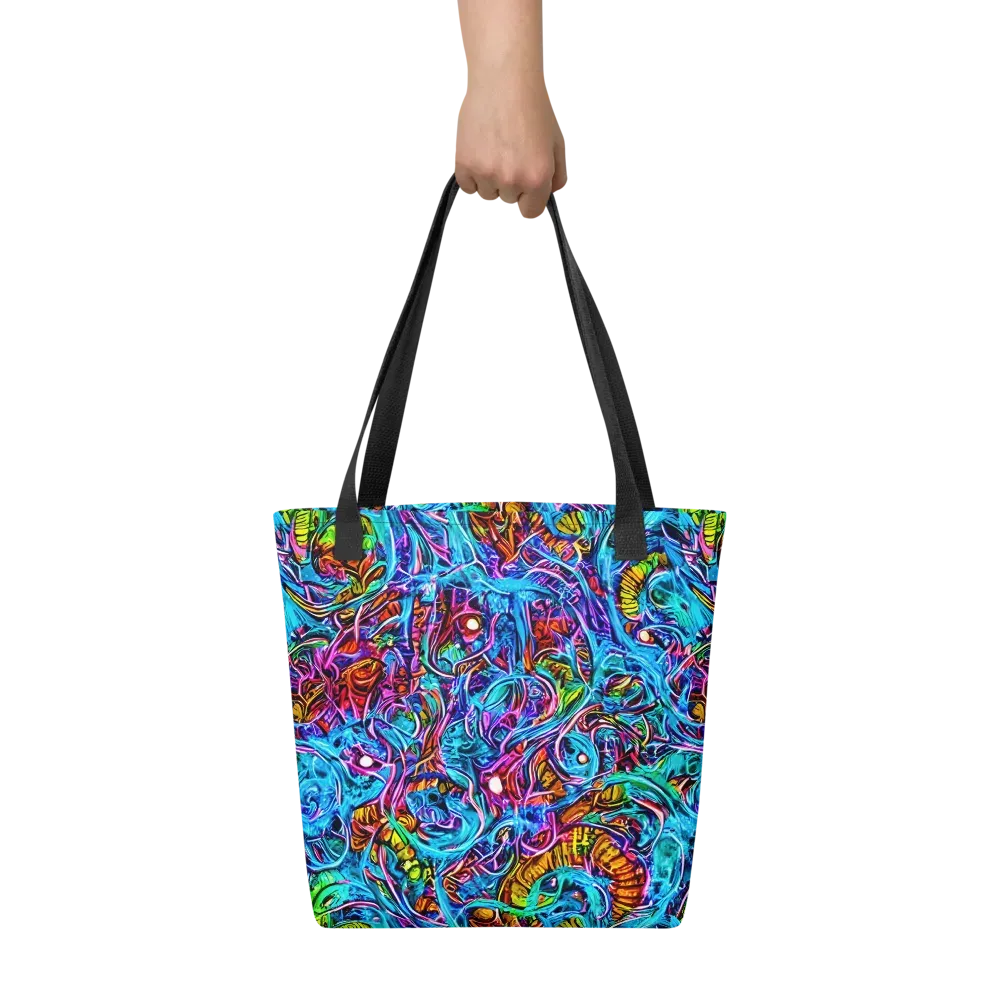 Synthetic Ocean on Tote Bag — Front