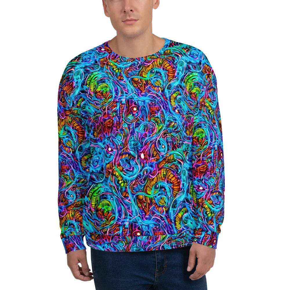 Synthetic Ocean on Sweatshirt — Front