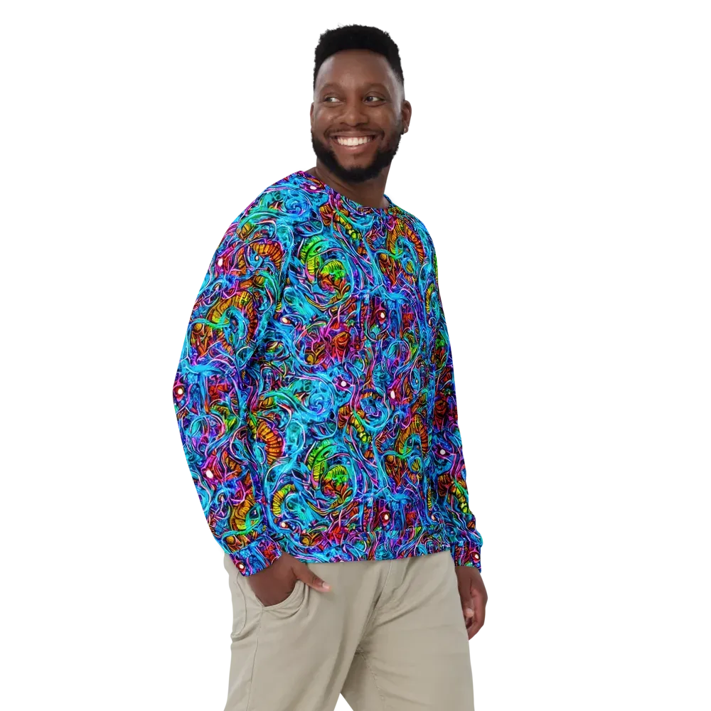 Synthetic Ocean on Sweatshirt — Front