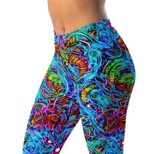 Synthetic Ocean on a Leggings