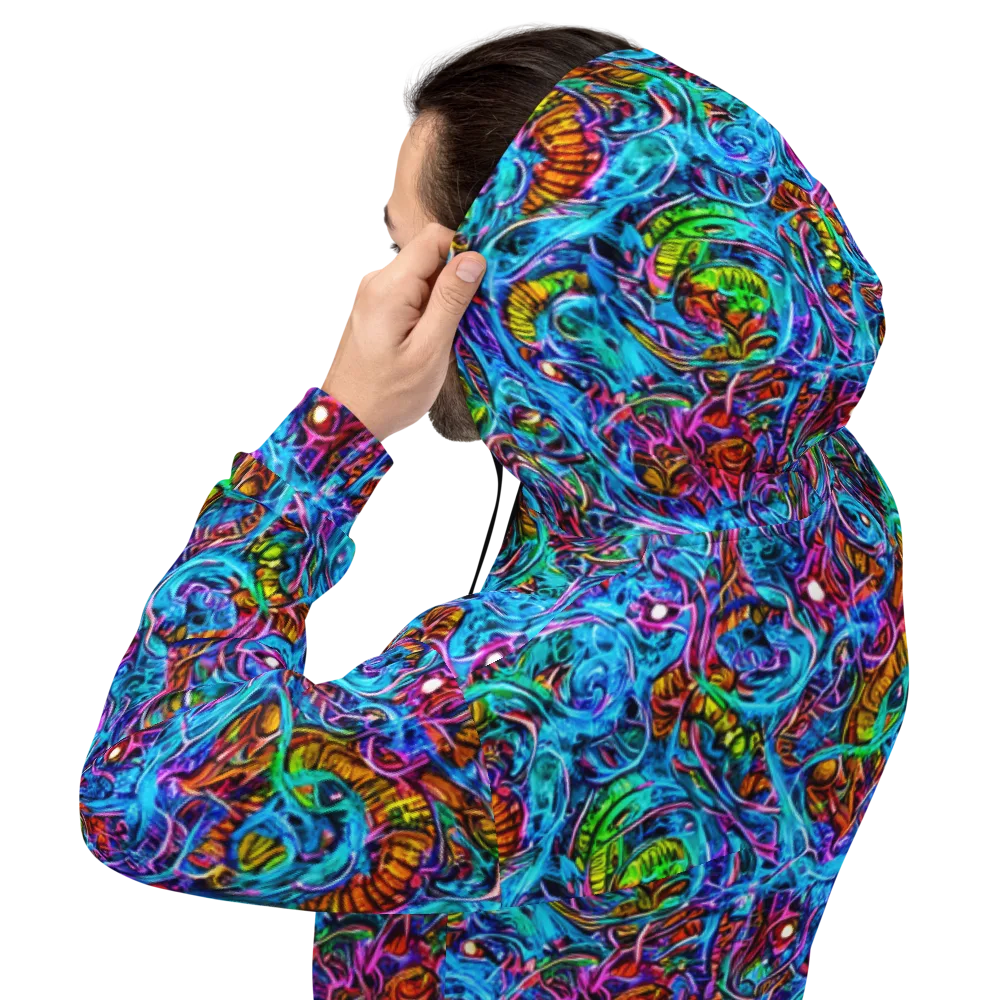 Synthetic Ocean on Hoodie — Back