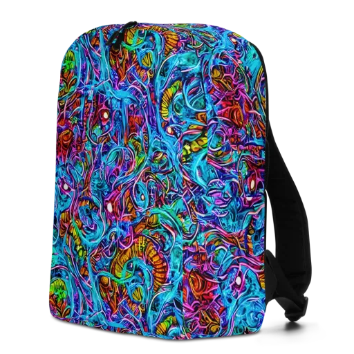 Synthetic Ocean on a Minimalist Backpack