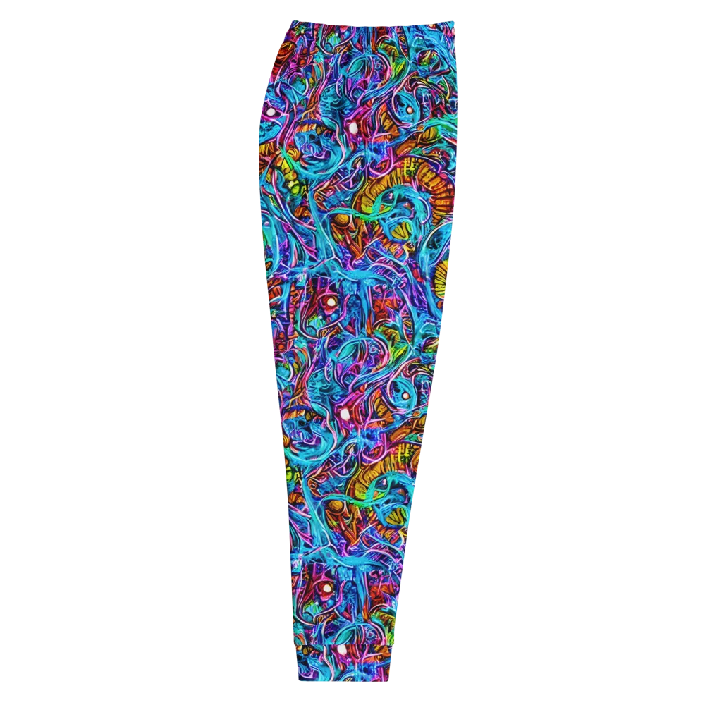 Synthetic Ocean on Men's Joggers — Right