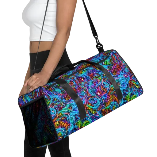 Synthetic Ocean on a Duffle Bag